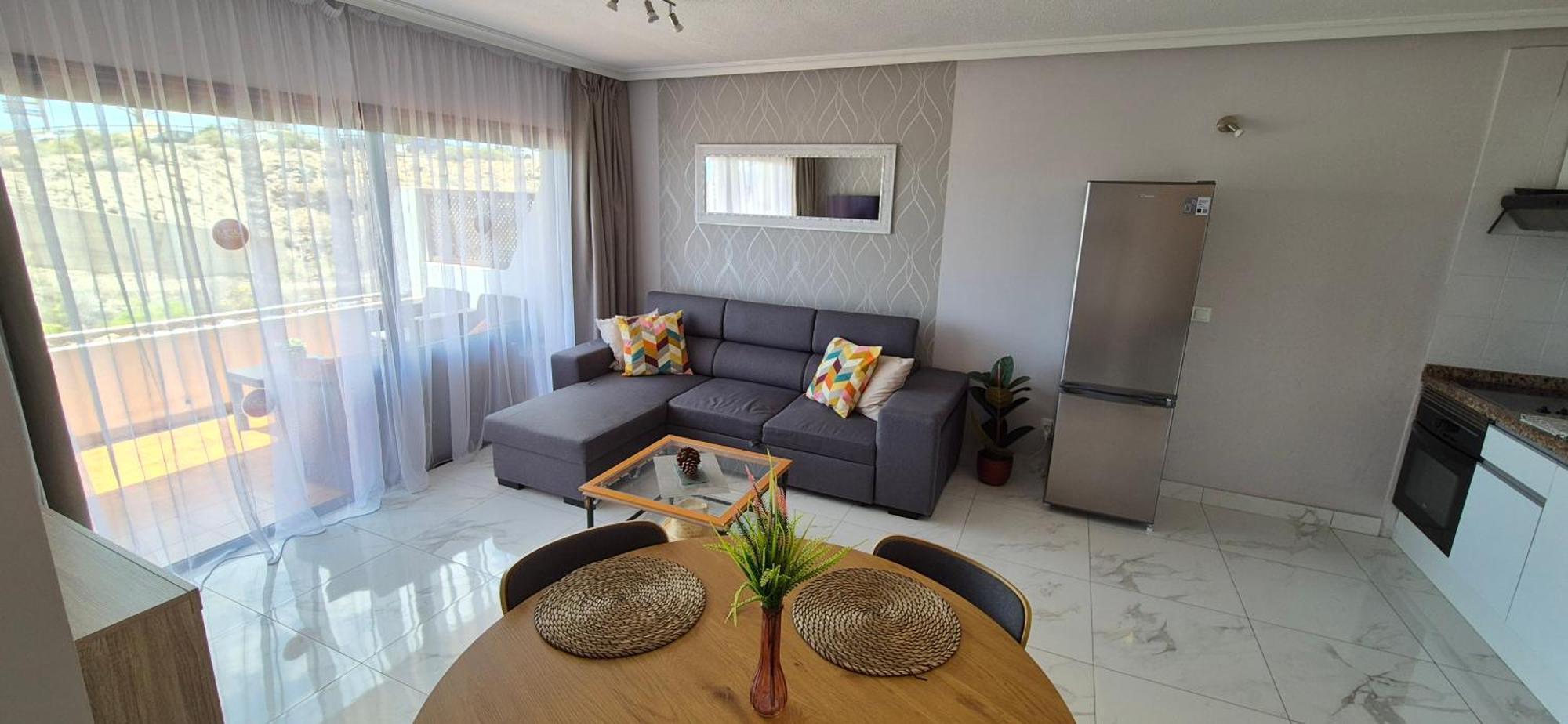 Modern In Golf Del Sur, Ac237, Tempered Pool And Ocean View Apartment *